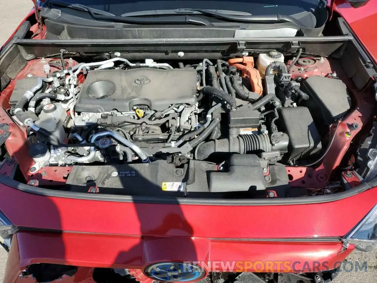 13 Фотография поврежденного автомобиля JTMFB3FV2MD042371 TOYOTA RAV4 2021