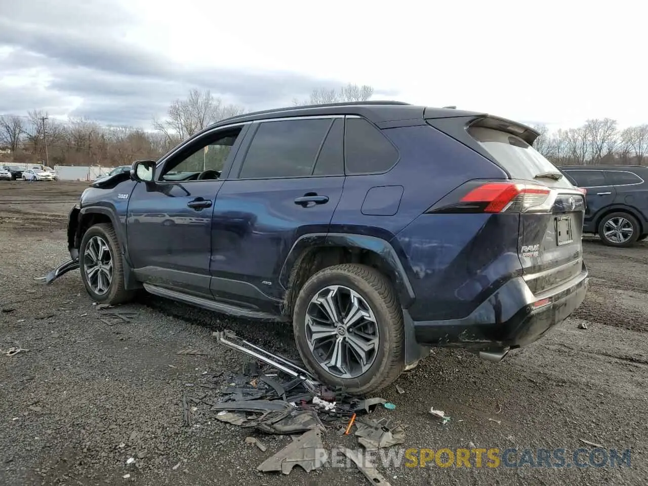 2 Фотография поврежденного автомобиля JTMFB3FV5MD015682 TOYOTA RAV4 2021