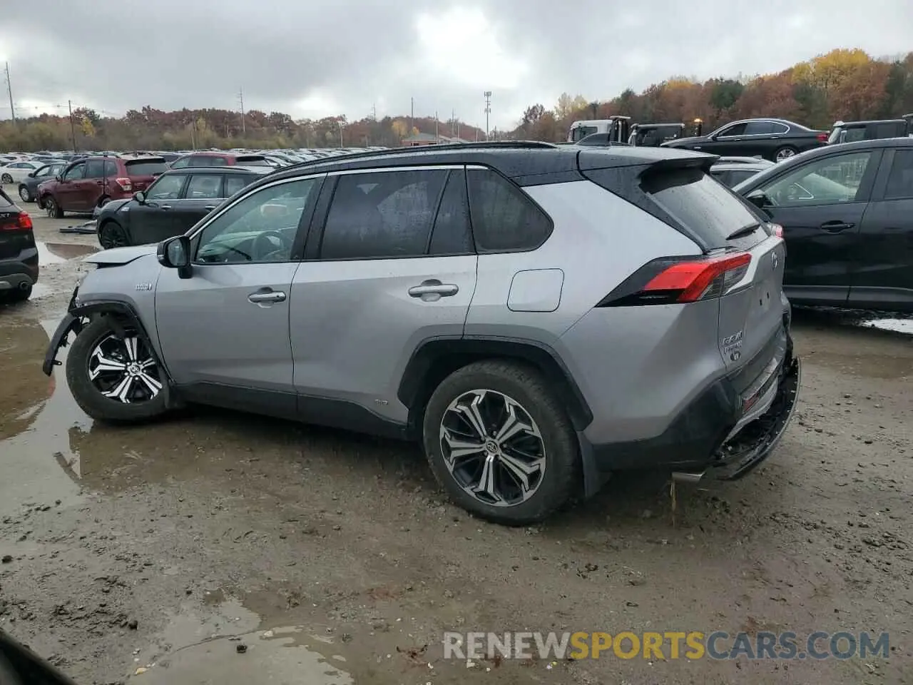 2 Фотография поврежденного автомобиля JTMFB3FV5MD036273 TOYOTA RAV4 2021