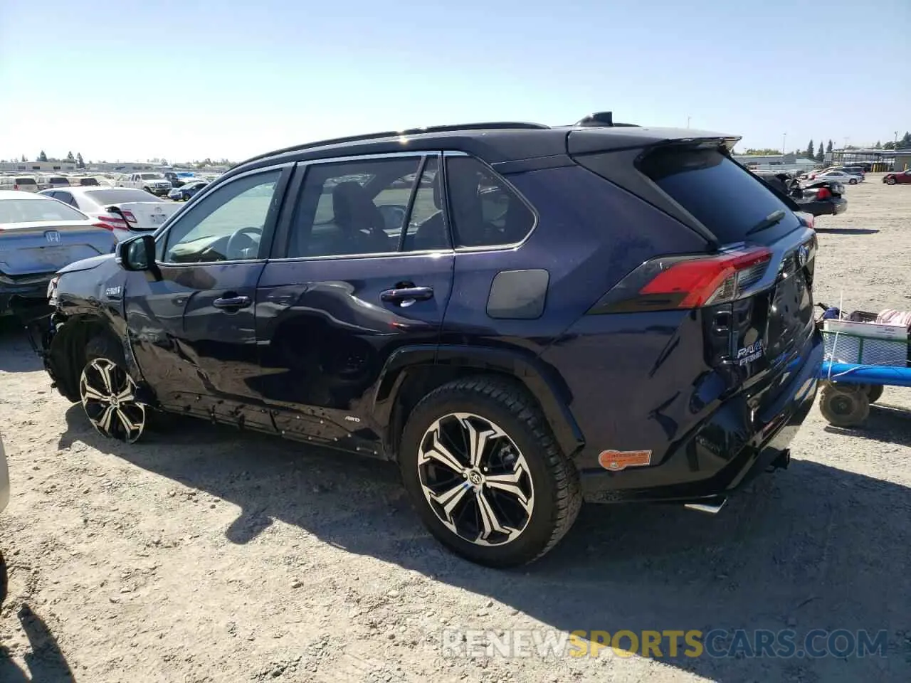 2 Photograph of a damaged car JTMFB3FV7MD004621 TOYOTA RAV4 2021