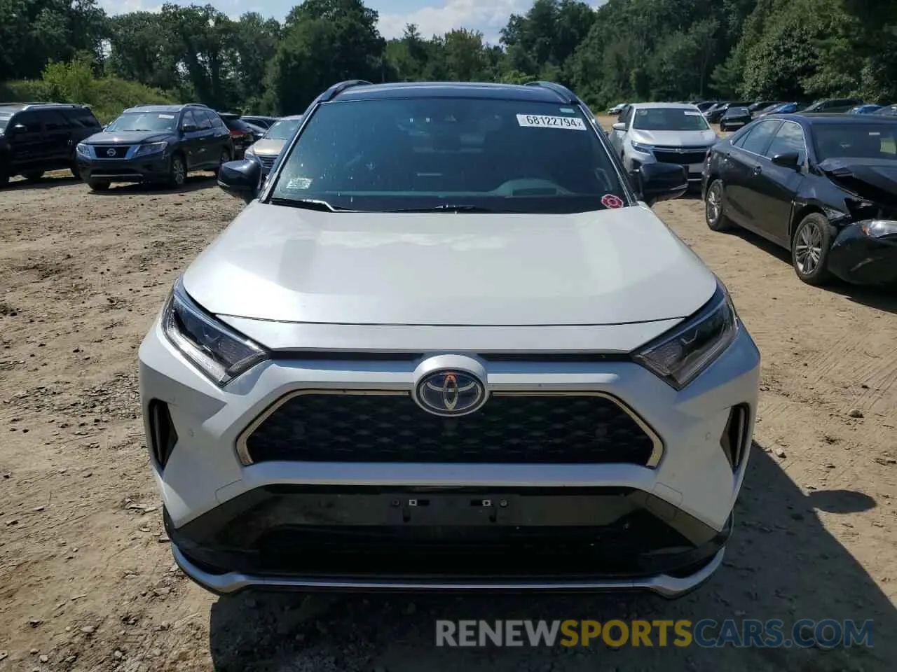 5 Фотография поврежденного автомобиля JTMFB3FVXMD068393 TOYOTA RAV4 2021