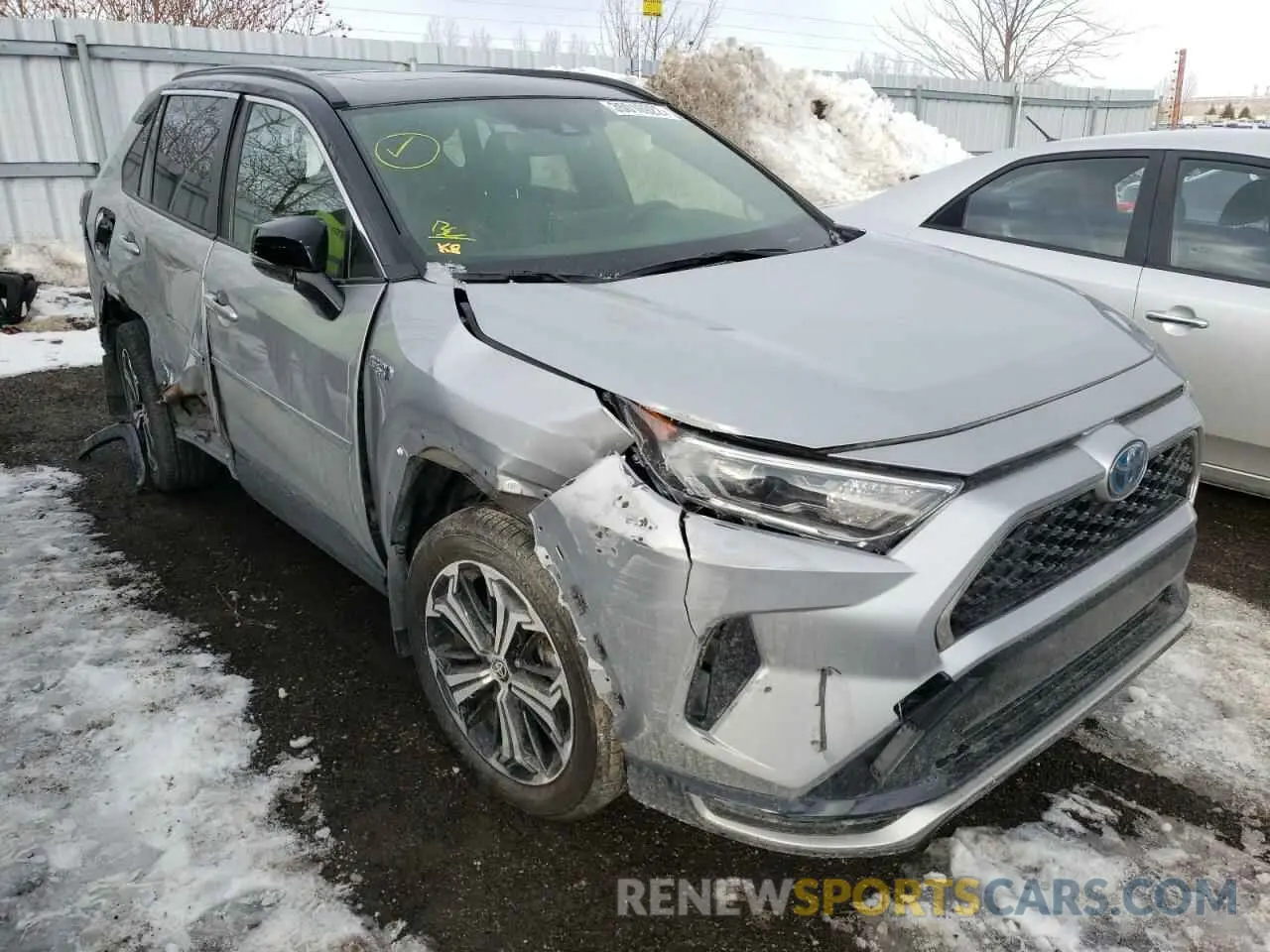 1 Photograph of a damaged car JTMGB3FV5MD010762 TOYOTA RAV4 2021