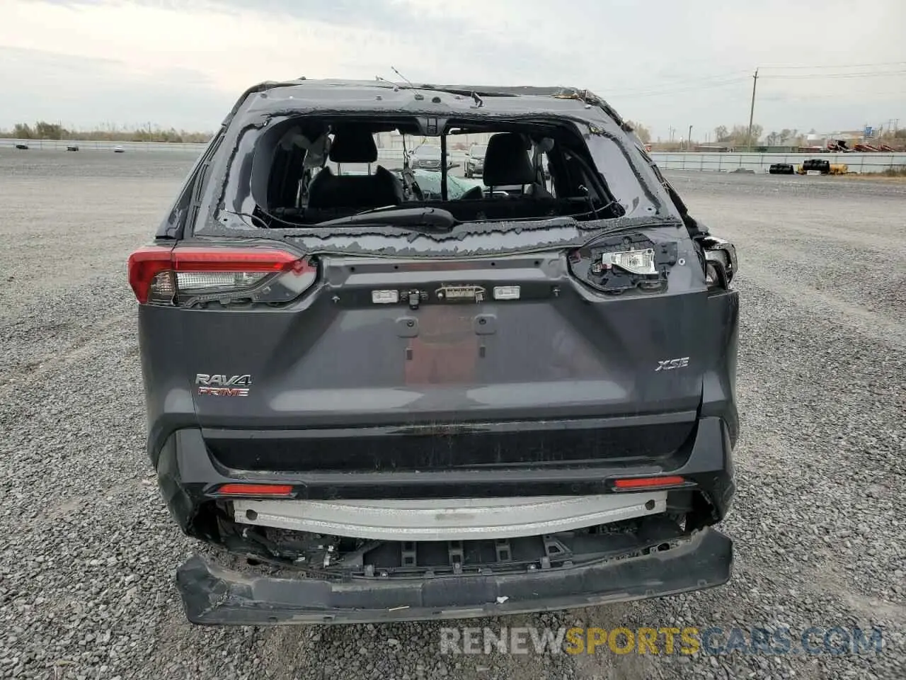 6 Photograph of a damaged car JTMGB3FV8MD013980 TOYOTA RAV4 2021