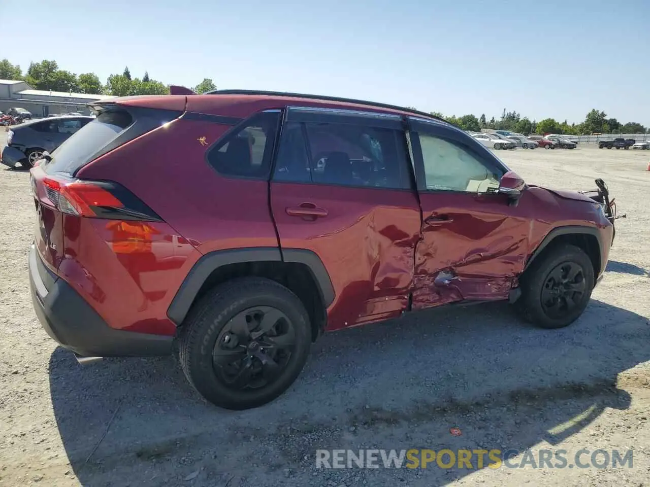 3 Photograph of a damaged car JTMK1RFV5MD070282 TOYOTA RAV4 2021