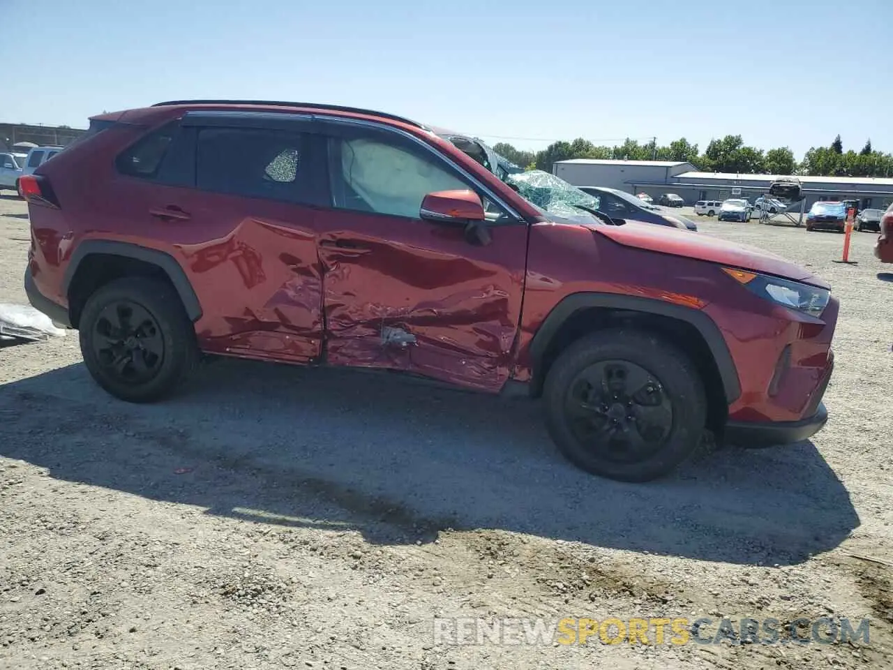 4 Photograph of a damaged car JTMK1RFV5MD070282 TOYOTA RAV4 2021