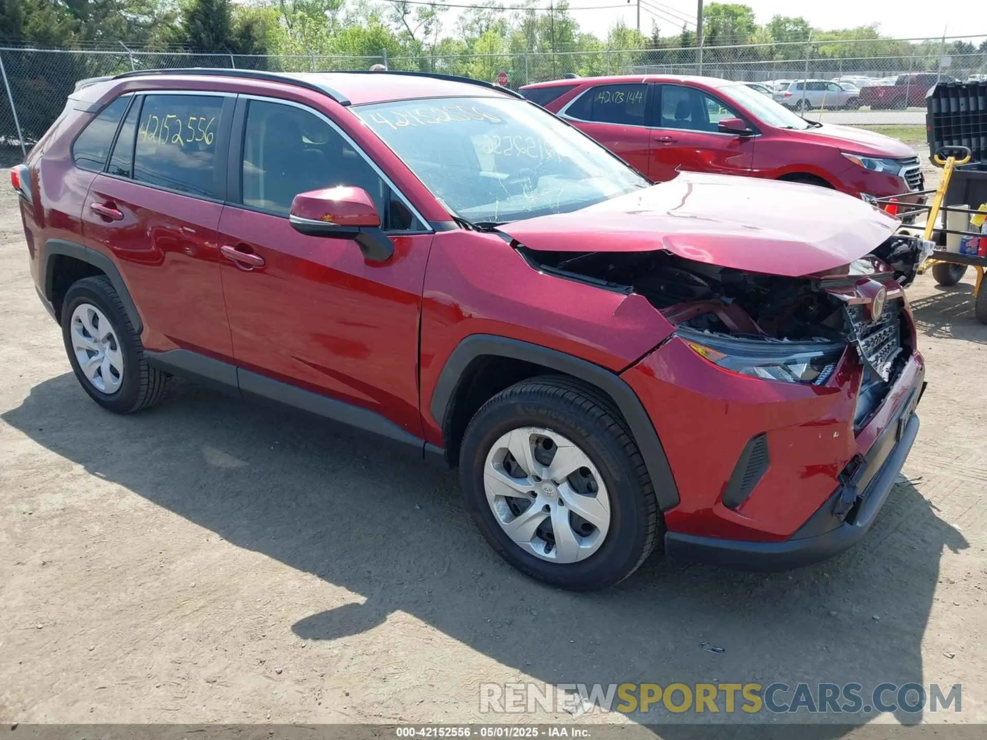1 Фотография поврежденного автомобиля JTMK1RFV5MD522795 TOYOTA RAV4 2021