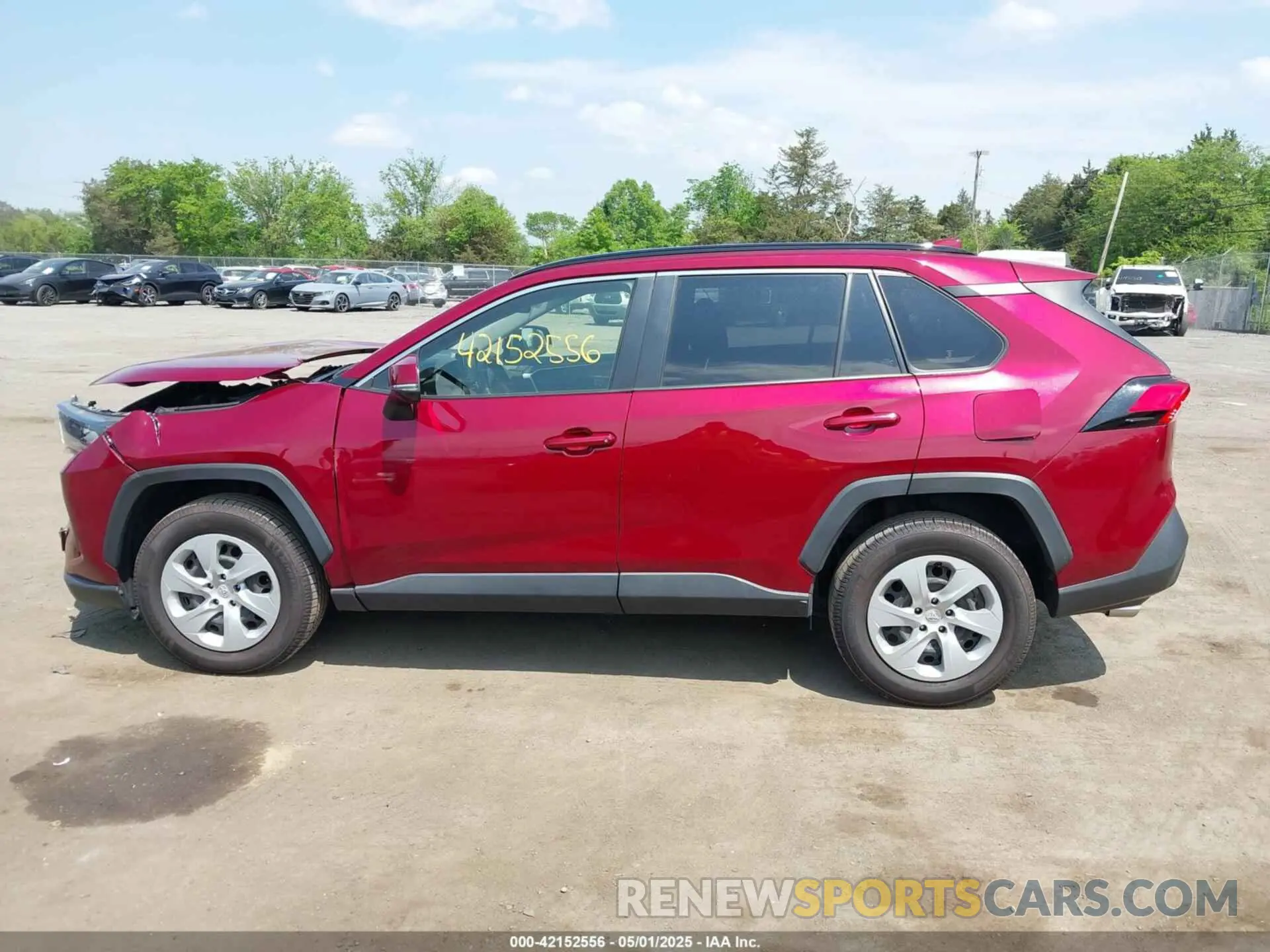 14 Фотография поврежденного автомобиля JTMK1RFV5MD522795 TOYOTA RAV4 2021