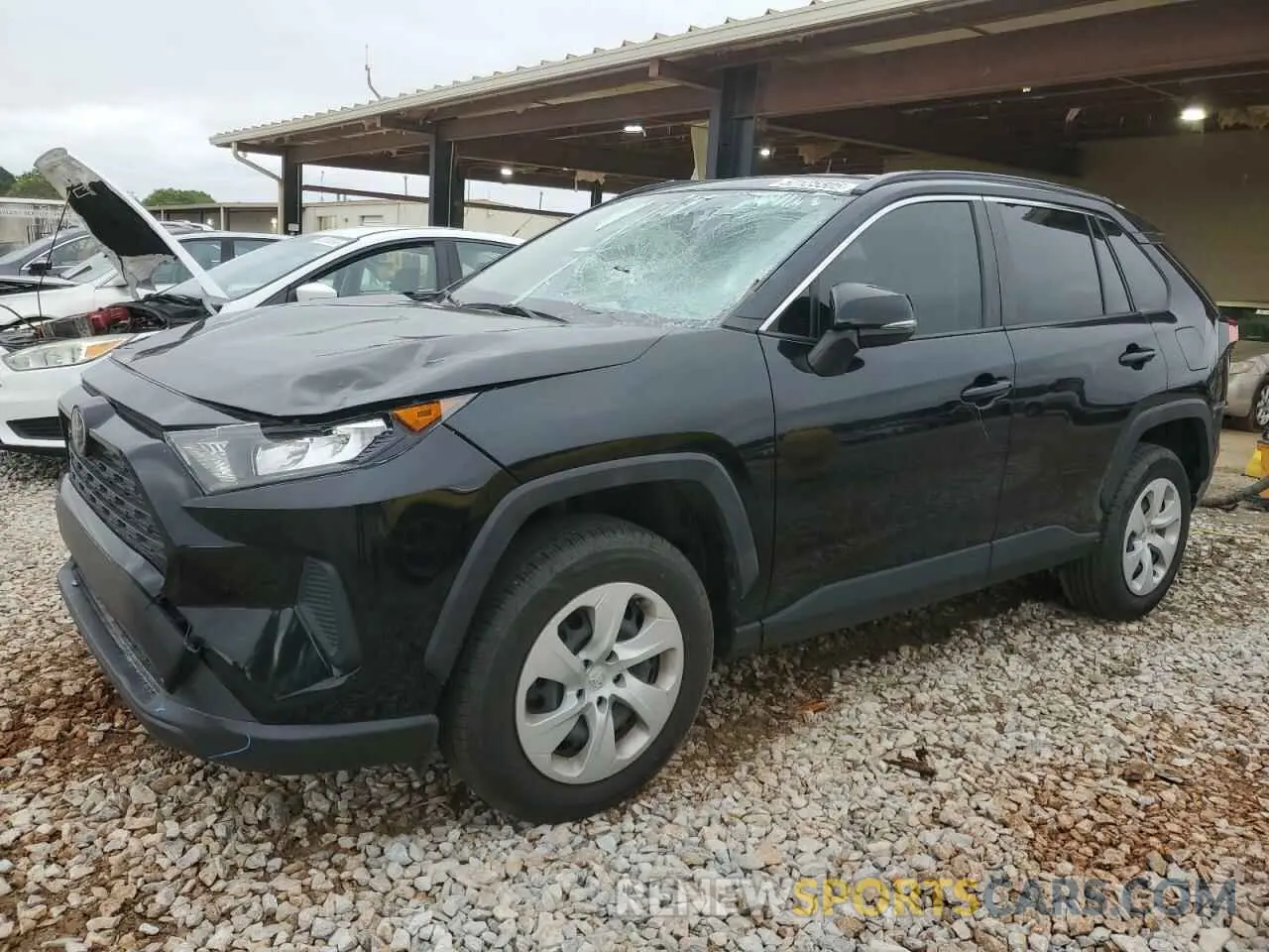 1 Photograph of a damaged car JTMK1RFV7MD063530 TOYOTA RAV4 2021