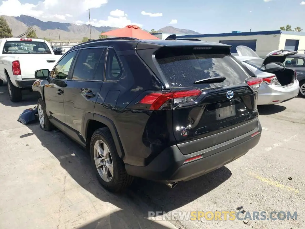 3 Фотография поврежденного автомобиля JTMLWRFV0MD134671 TOYOTA RAV4 2021