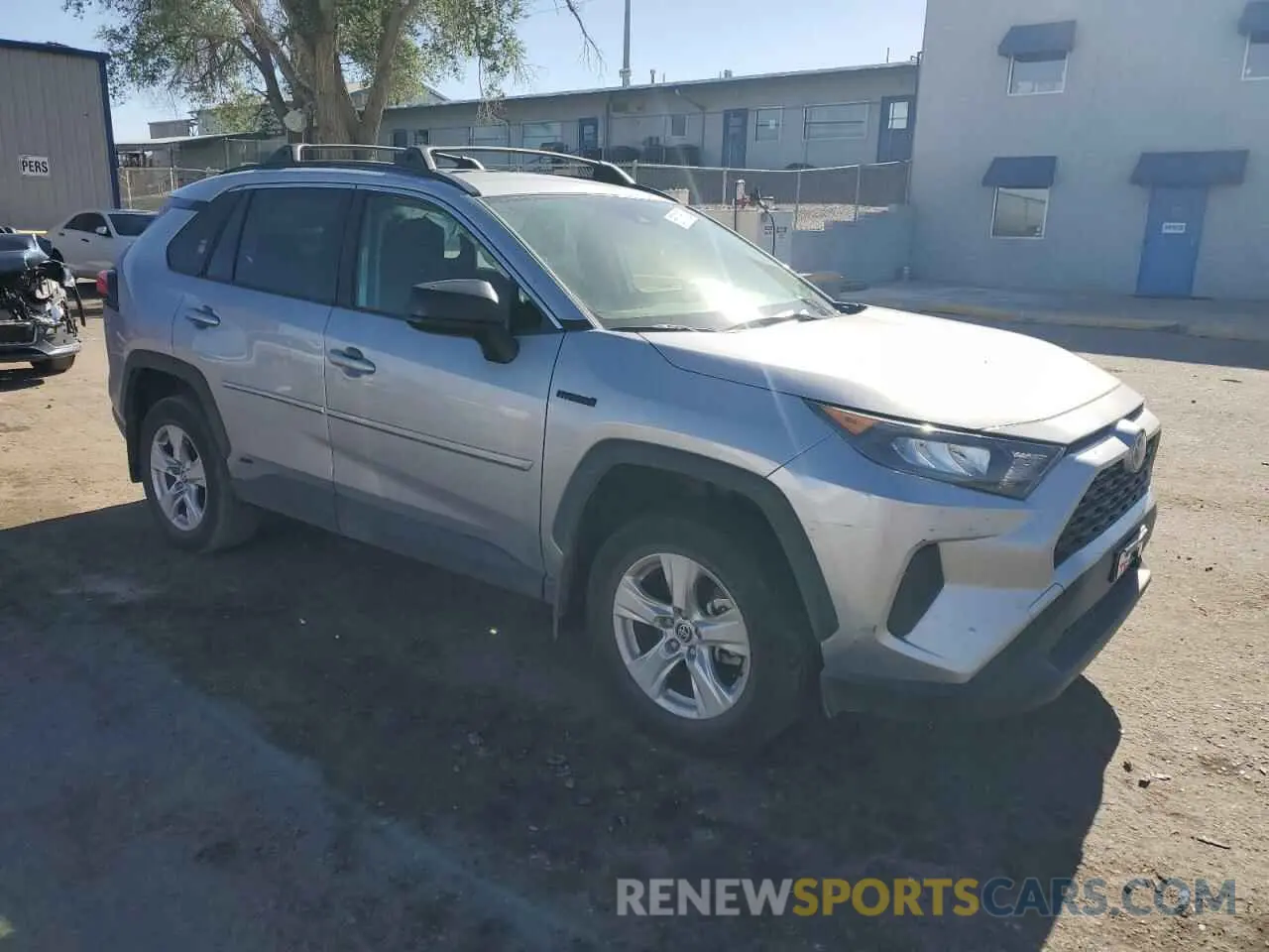 4 Photograph of a damaged car JTMLWRFVXMD126190 TOYOTA RAV4 2021