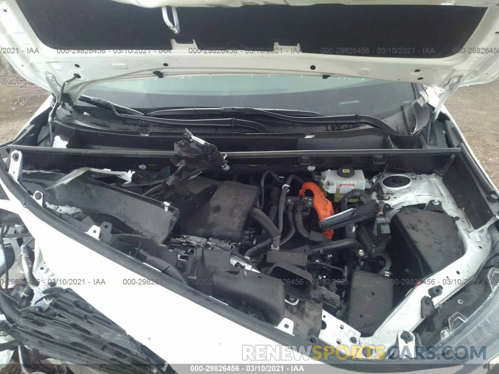 10 Photograph of a damaged car JTMM6RFV0MD012493 TOYOTA RAV4 2021