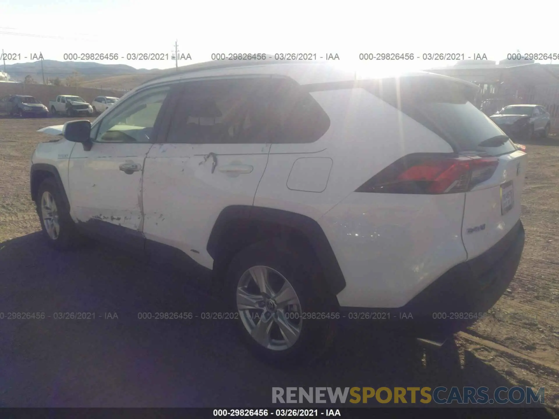 3 Photograph of a damaged car JTMM6RFV0MD012493 TOYOTA RAV4 2021