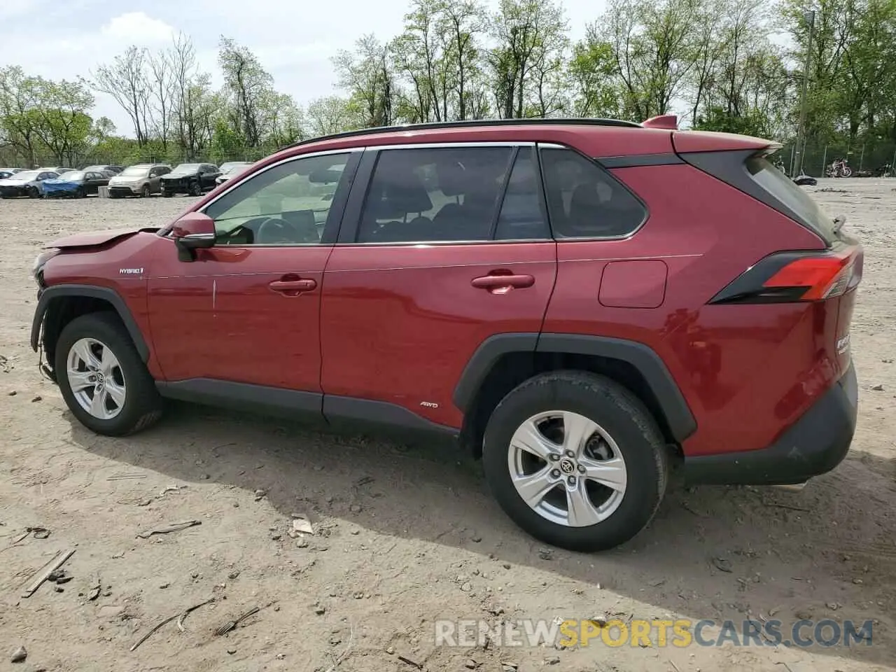 2 Photograph of a damaged car JTMM6RFV9MD016333 TOYOTA RAV4 2021