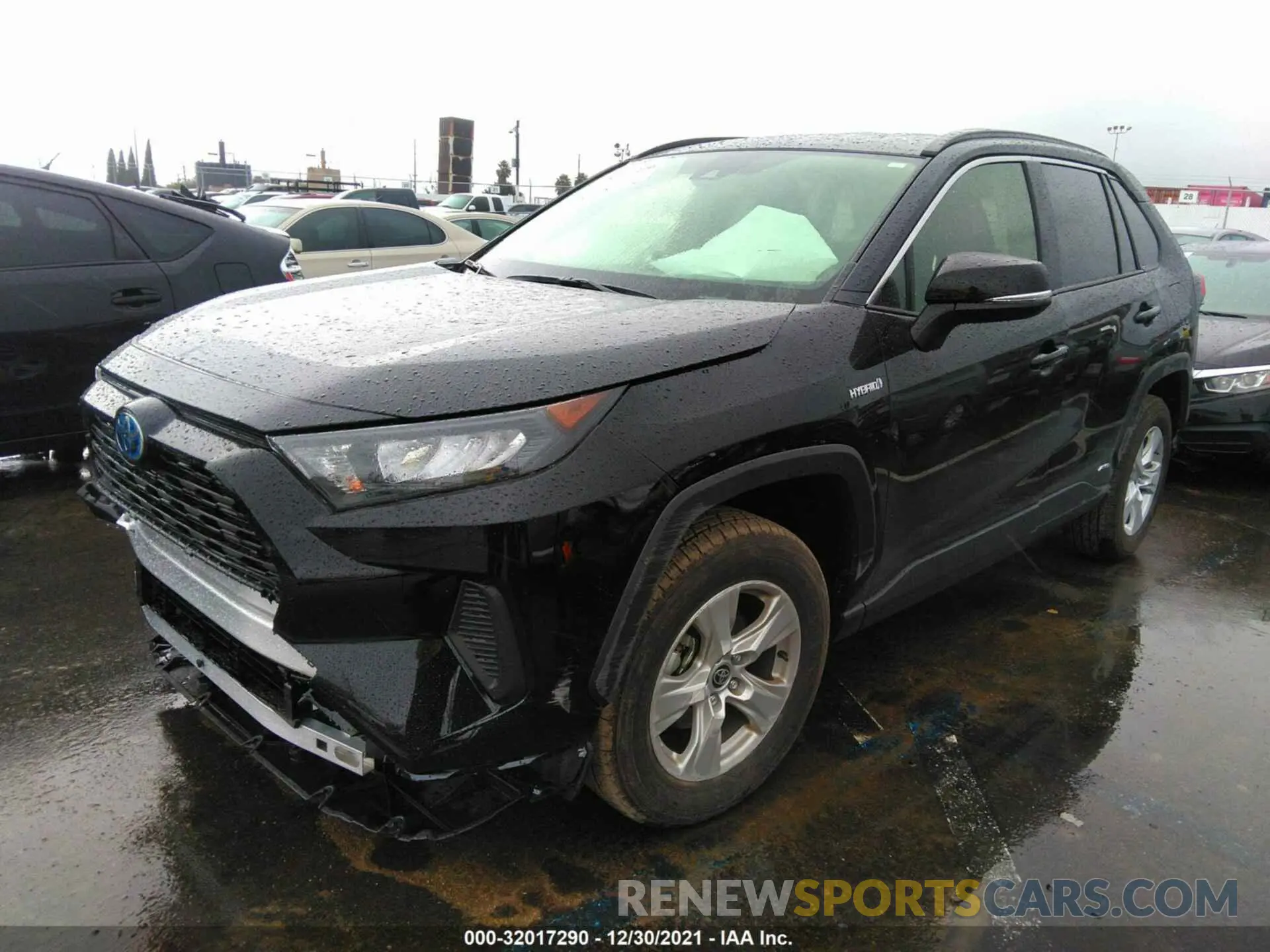 2 Photograph of a damaged car JTMMWRFV0MD127935 TOYOTA RAV4 2021