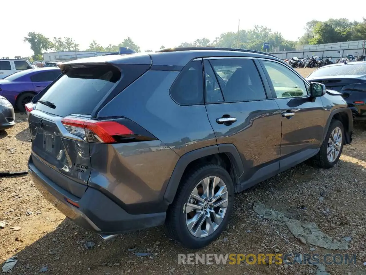 4 Photograph of a damaged car JTMN1RFV4MD072635 TOYOTA RAV4 2021