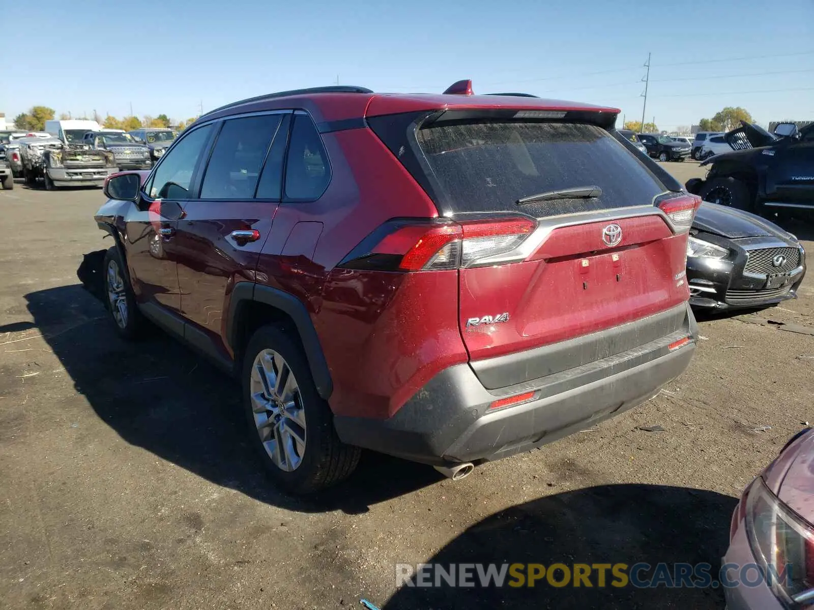 3 Photograph of a damaged car JTMN1RFV6MD073608 TOYOTA RAV4 2021