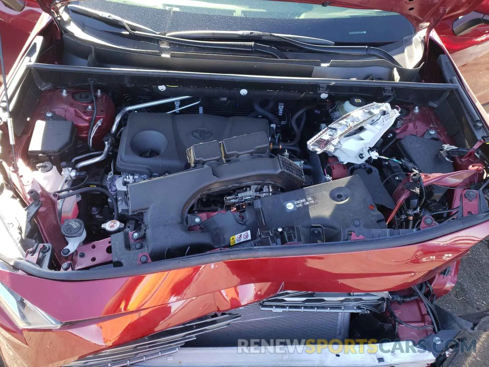 7 Photograph of a damaged car JTMN1RFV6MD073608 TOYOTA RAV4 2021