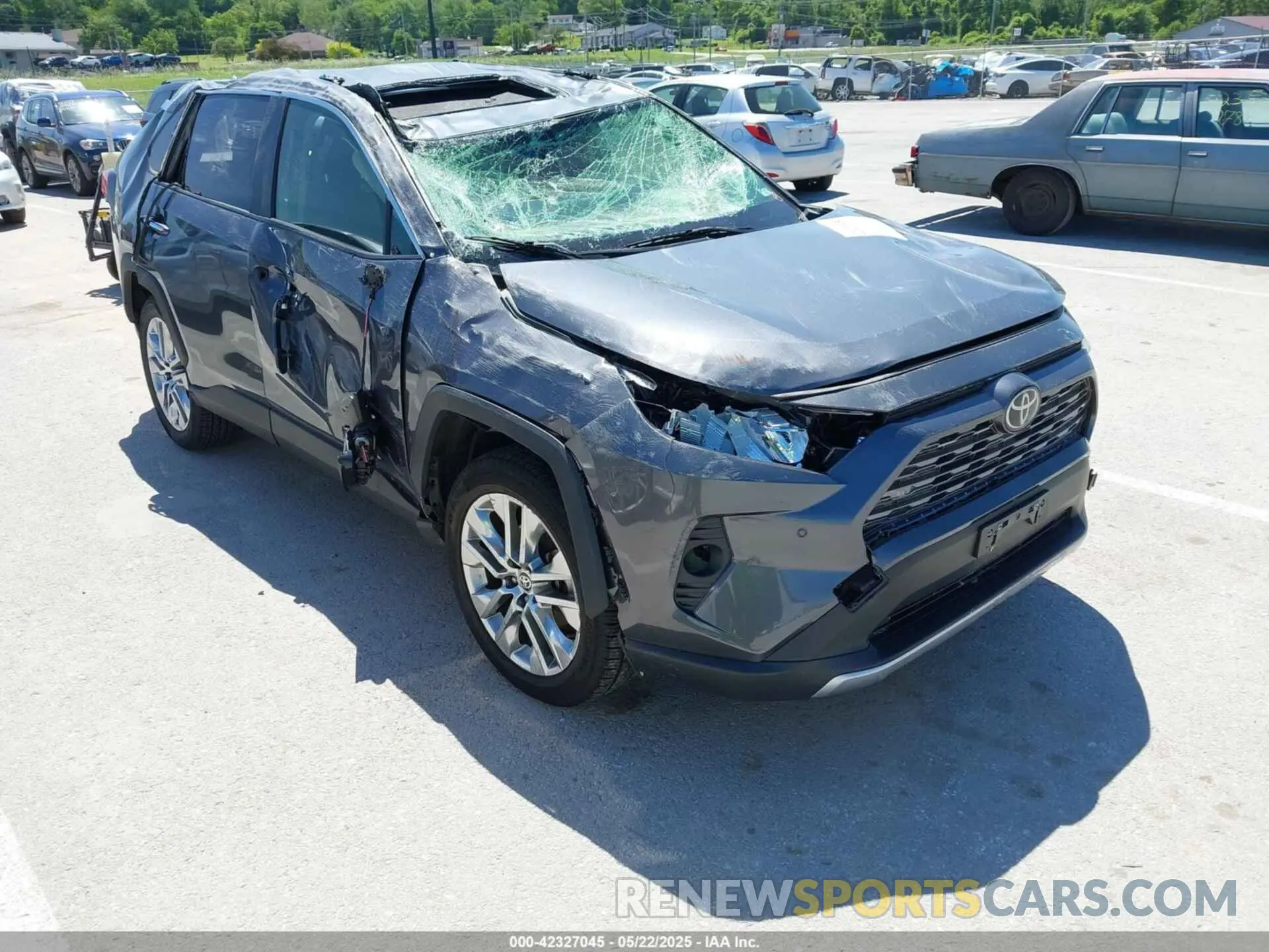 1 Photograph of a damaged car JTMN1RFV6MD076878 TOYOTA RAV4 2021