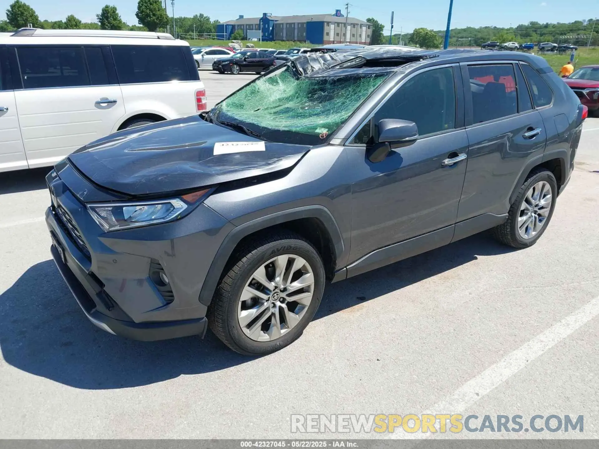 2 Photograph of a damaged car JTMN1RFV6MD076878 TOYOTA RAV4 2021