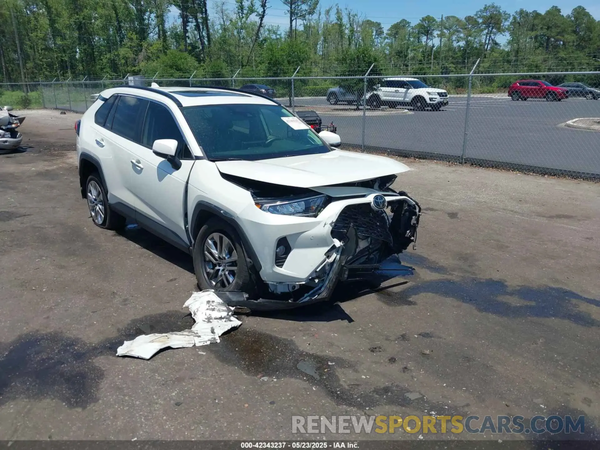 1 Photograph of a damaged car JTMN1RFV7MD079305 TOYOTA RAV4 2021