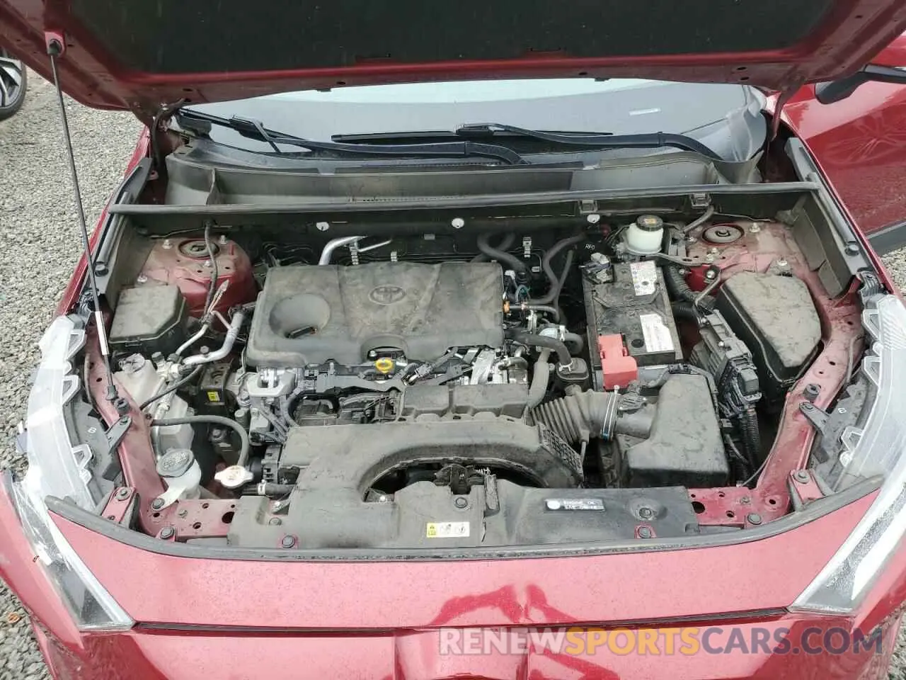12 Photograph of a damaged car JTMP1RFV1MD071242 TOYOTA RAV4 2021