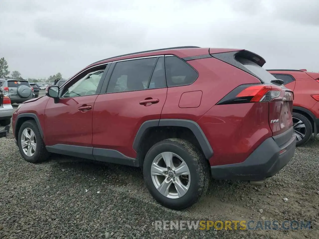 2 Photograph of a damaged car JTMP1RFV1MD071242 TOYOTA RAV4 2021