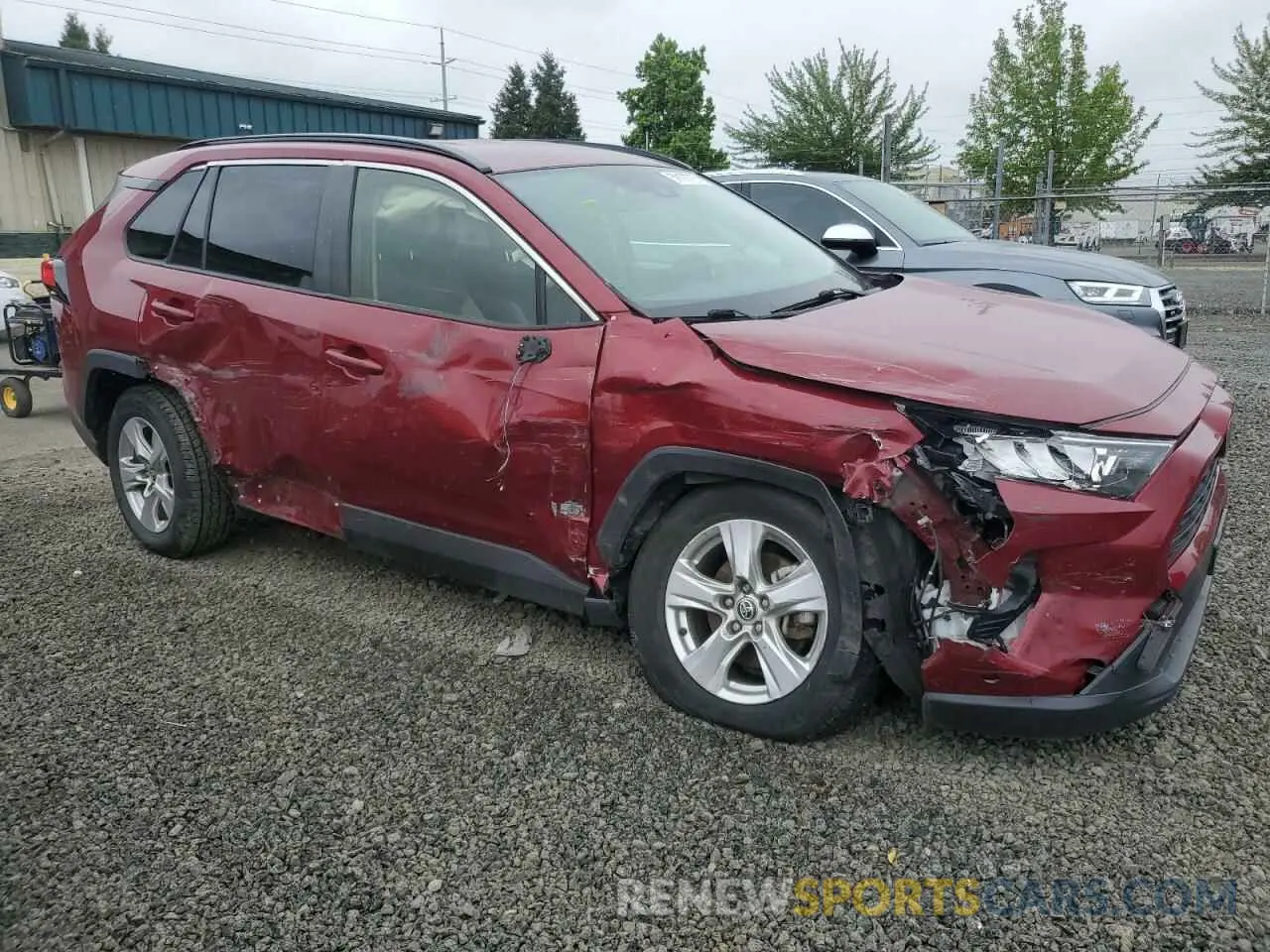 4 Photograph of a damaged car JTMP1RFV1MD071242 TOYOTA RAV4 2021