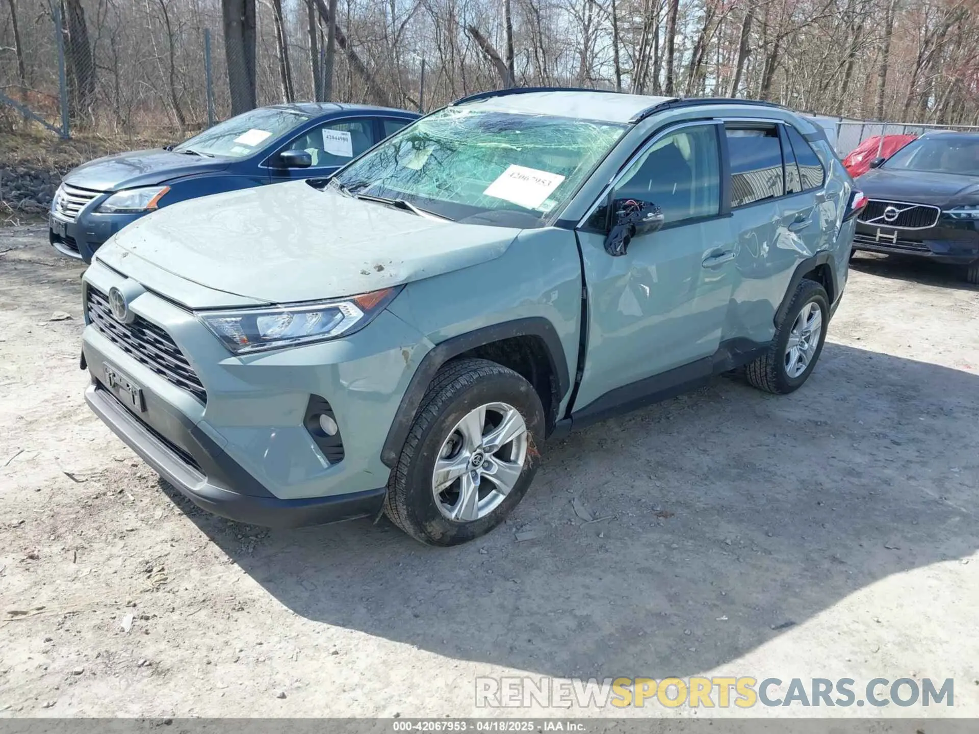2 Photograph of a damaged car JTMP1RFV1MD076165 TOYOTA RAV4 2021