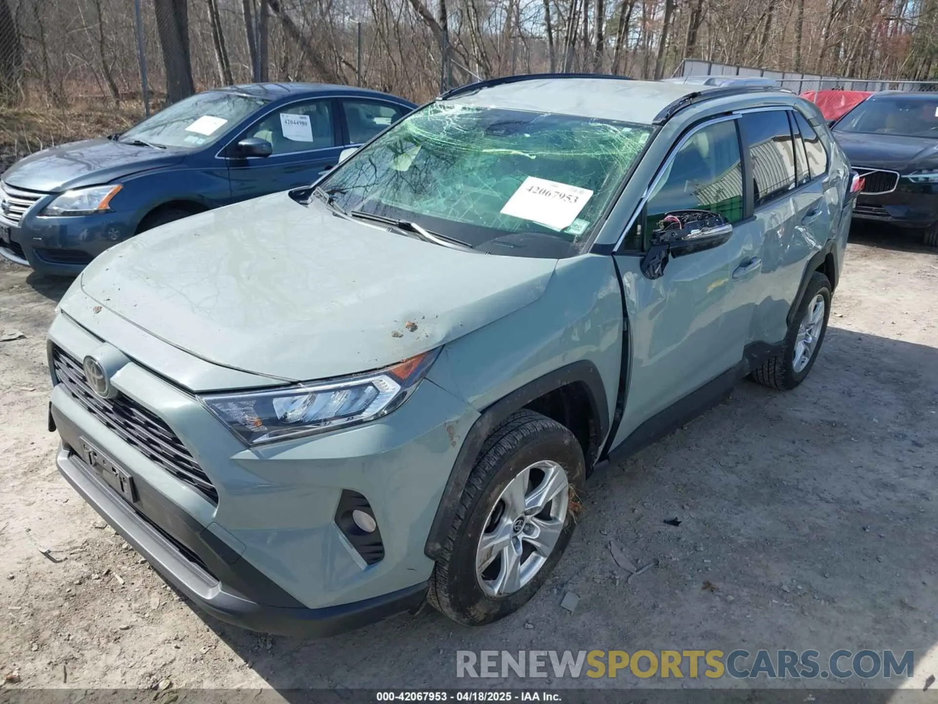 6 Photograph of a damaged car JTMP1RFV1MD076165 TOYOTA RAV4 2021