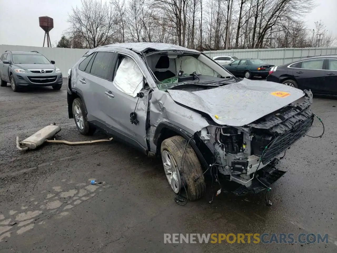 1 Photograph of a damaged car JTMP1RFV3MD072313 TOYOTA RAV4 2021