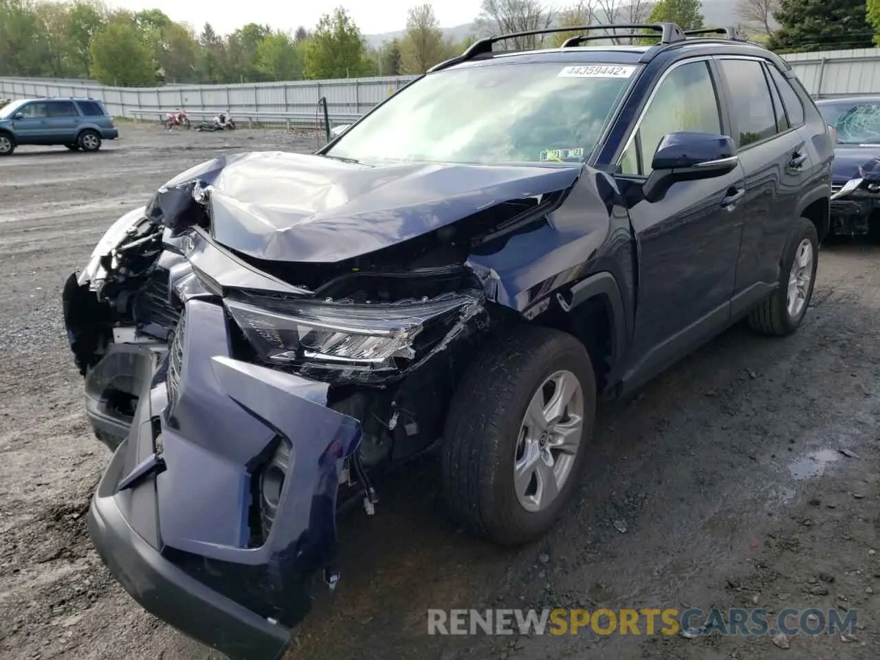2 Фотография поврежденного автомобиля JTMP1RFV5MD076993 TOYOTA RAV4 2021