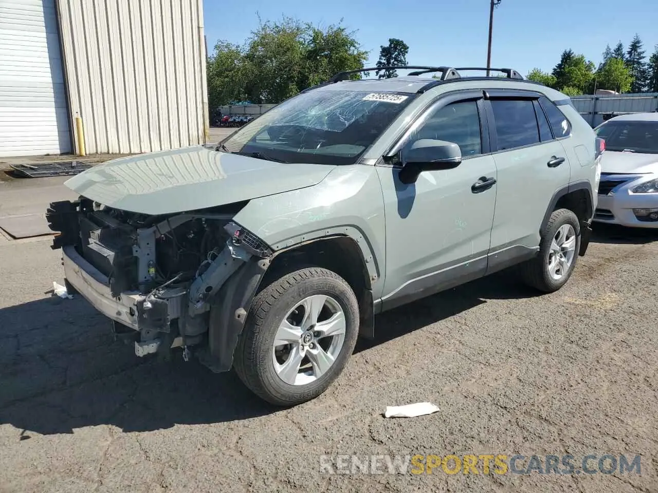 1 Фотография поврежденного автомобиля JTMP1RFV6MD072712 TOYOTA RAV4 2021