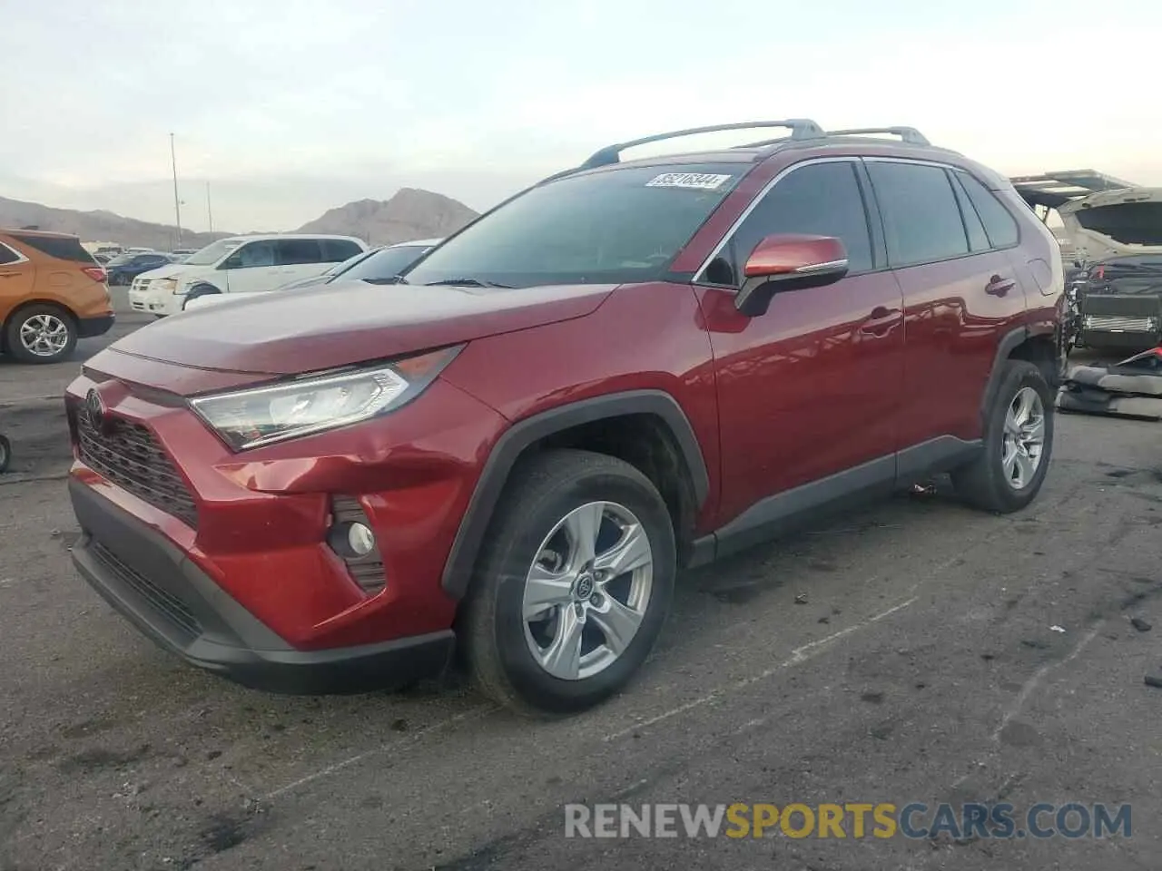 1 Фотография поврежденного автомобиля JTMP1RFVXMD072891 TOYOTA RAV4 2021