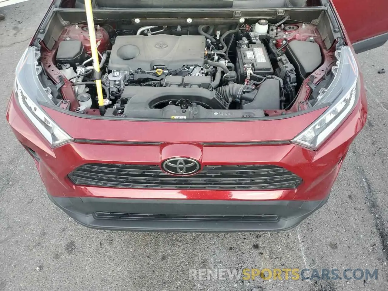 12 Фотография поврежденного автомобиля JTMP1RFVXMD072891 TOYOTA RAV4 2021
