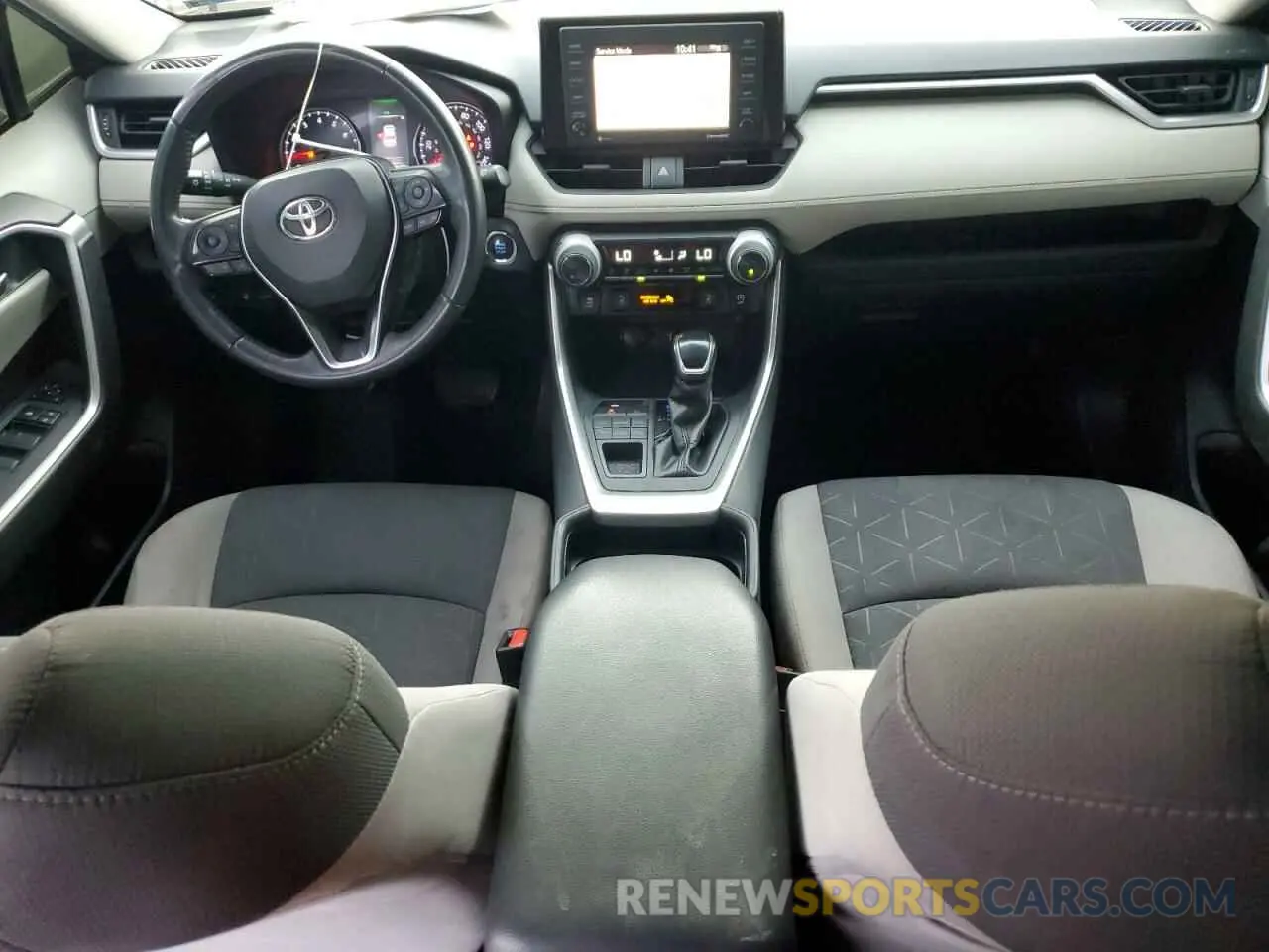 8 Фотография поврежденного автомобиля JTMP1RFVXMD072891 TOYOTA RAV4 2021