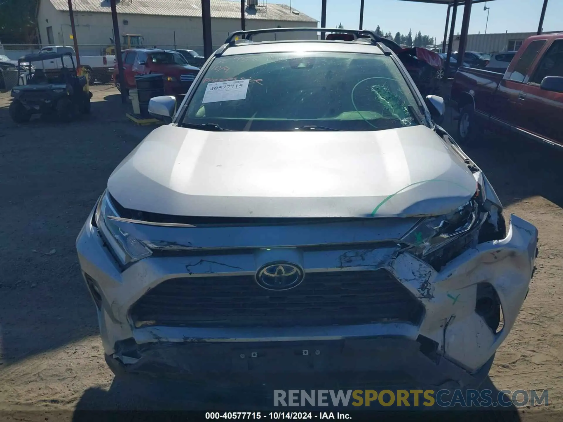 12 Фотография поврежденного автомобиля JTMR6RFV2MD009696 TOYOTA RAV4 2021