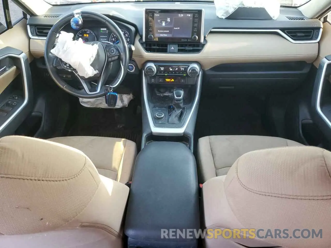 8 Фотография поврежденного автомобиля JTMRWRFV0MD117606 TOYOTA RAV4 2021
