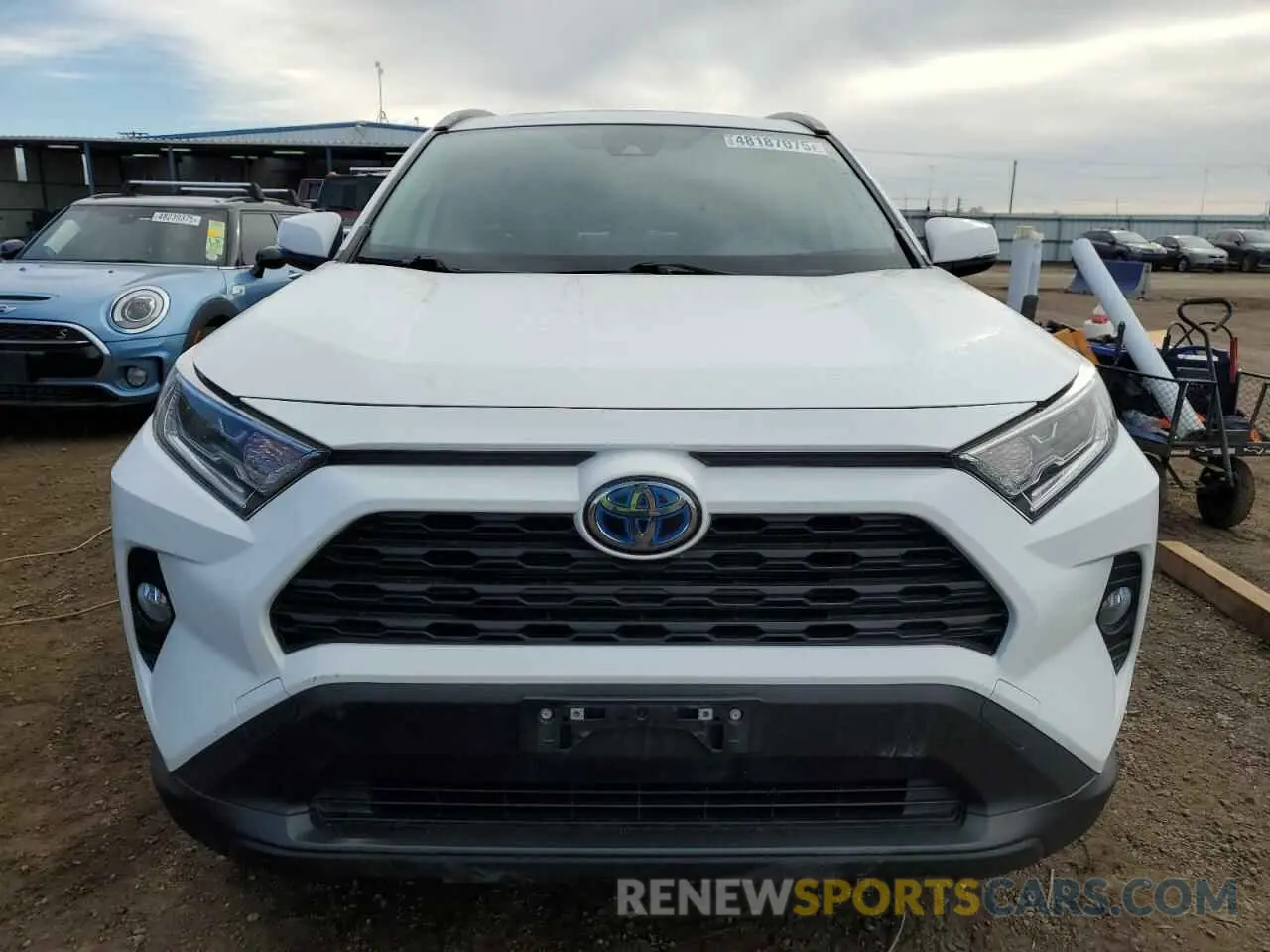 5 Фотография поврежденного автомобиля JTMRWRFV0MD135331 TOYOTA RAV4 2021