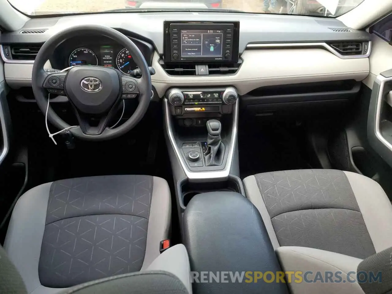 8 Фотография поврежденного автомобиля JTMRWRFV0MD135331 TOYOTA RAV4 2021