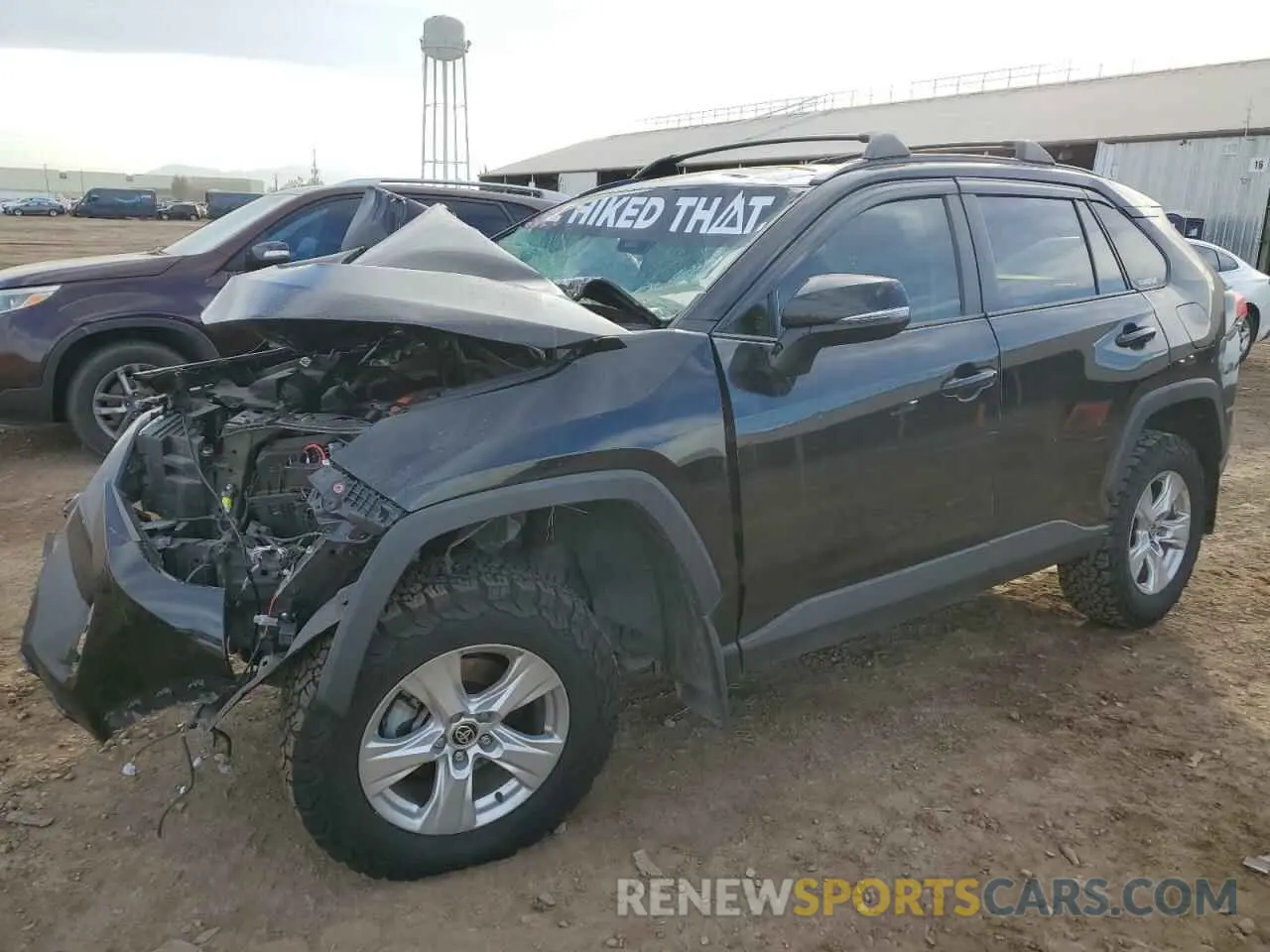 1 Photograph of a damaged car JTMRWRFV4MD127703 TOYOTA RAV4 2021