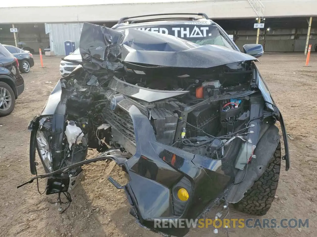 5 Photograph of a damaged car JTMRWRFV4MD127703 TOYOTA RAV4 2021