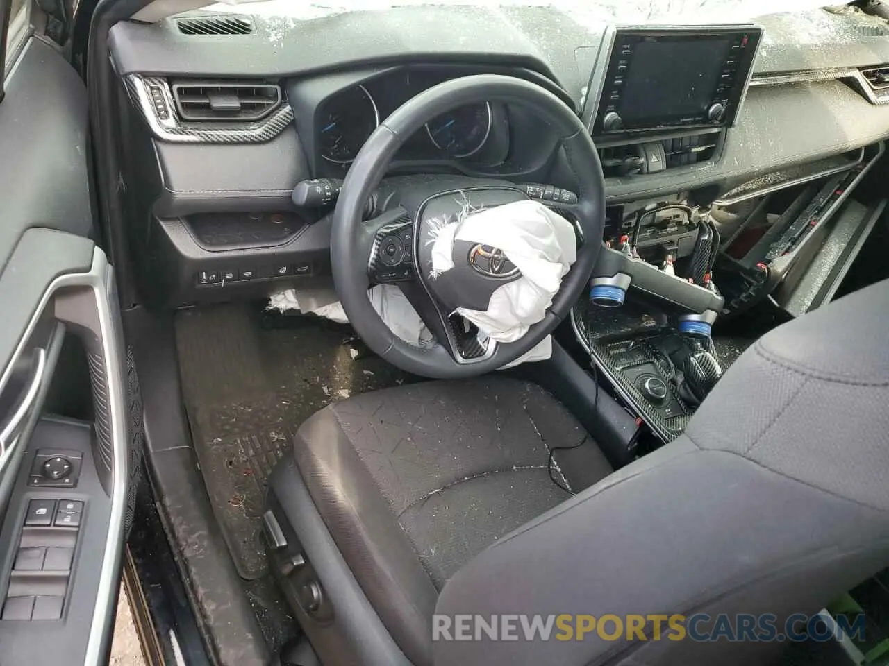 8 Photograph of a damaged car JTMRWRFV4MD127703 TOYOTA RAV4 2021