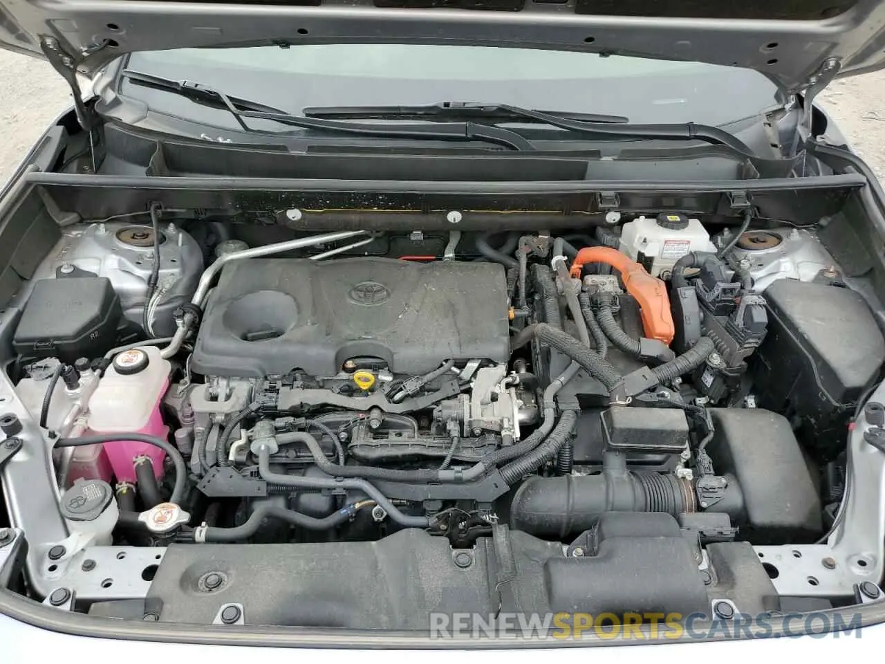 12 Фотография поврежденного автомобиля JTMRWRFV8MD124593 TOYOTA RAV4 2021
