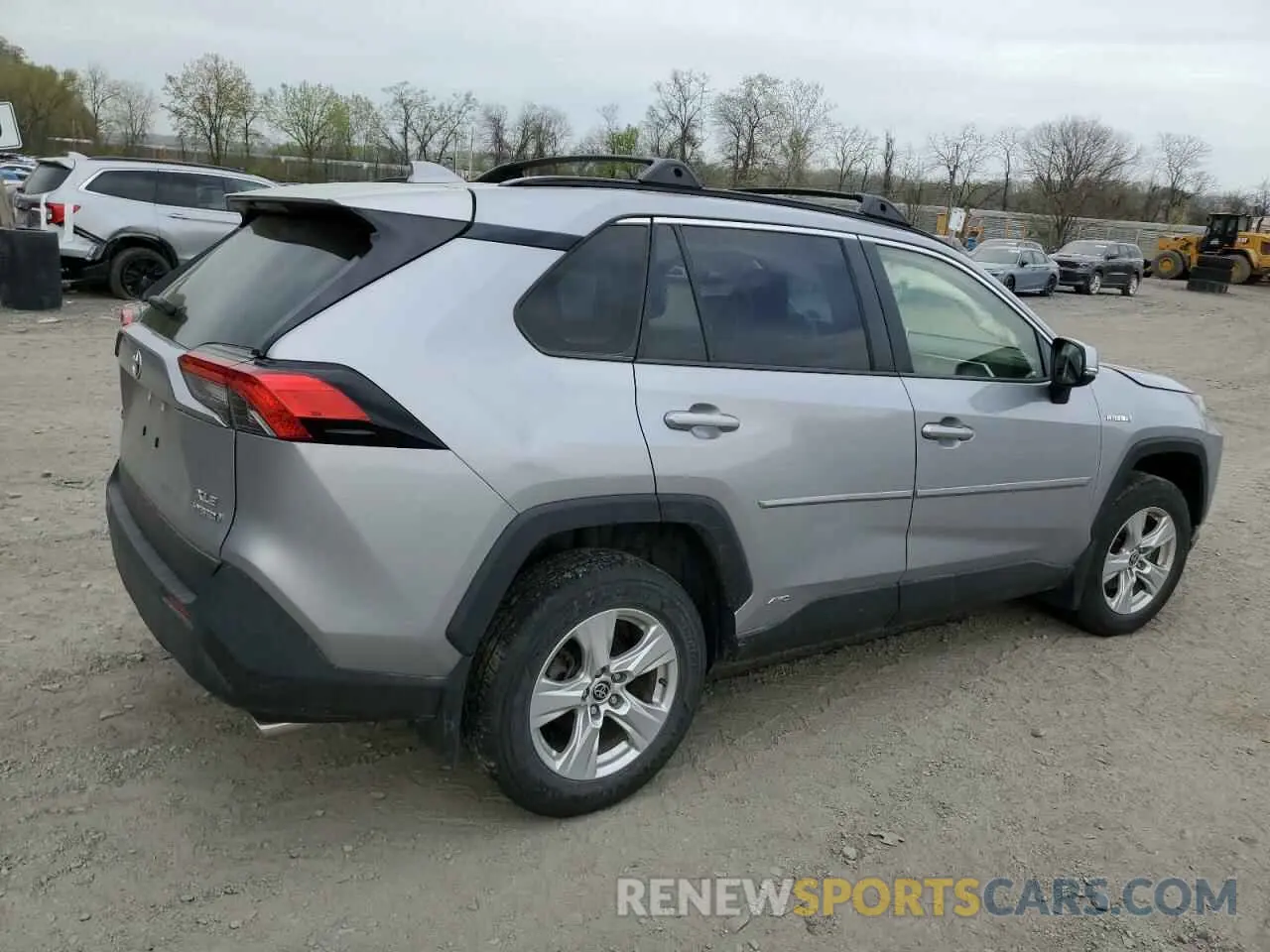 3 Фотография поврежденного автомобиля JTMRWRFV8MD124593 TOYOTA RAV4 2021