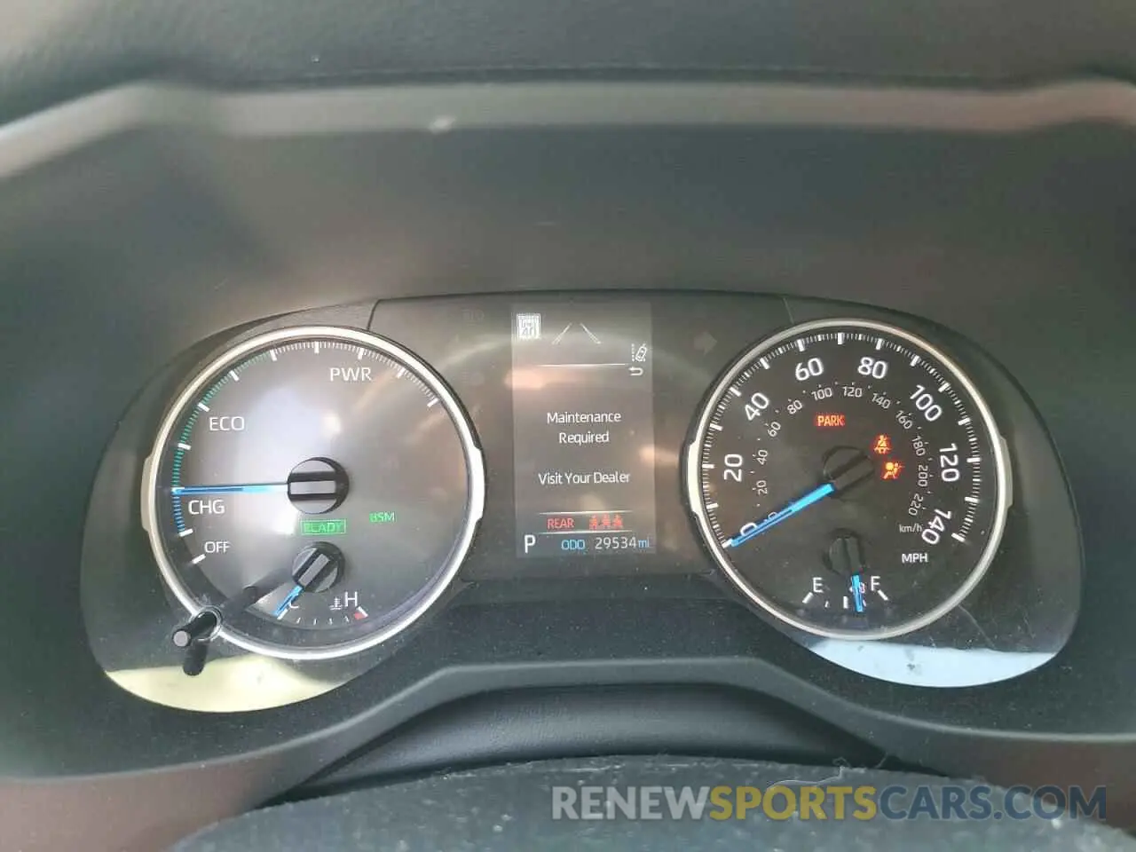 9 Фотография поврежденного автомобиля JTMRWRFV8MD124593 TOYOTA RAV4 2021