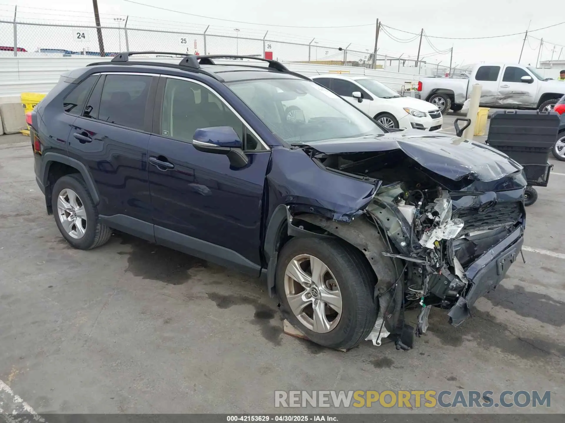1 Photograph of a damaged car JTMW1RFV1MD062147 TOYOTA RAV4 2021