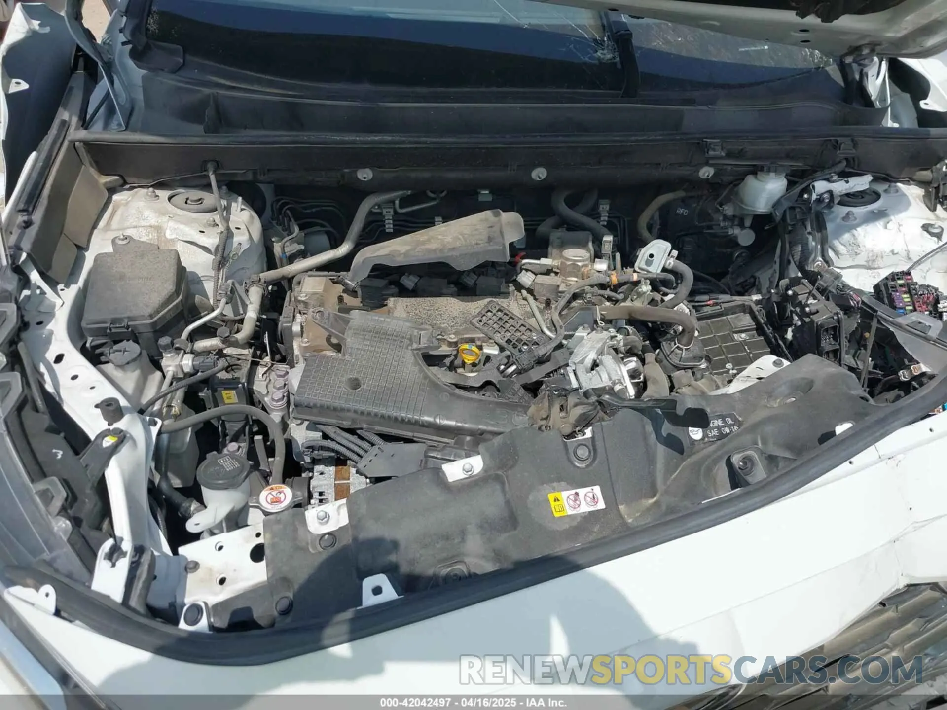 10 Photograph of a damaged car JTMW1RFV2MD065624 TOYOTA RAV4 2021