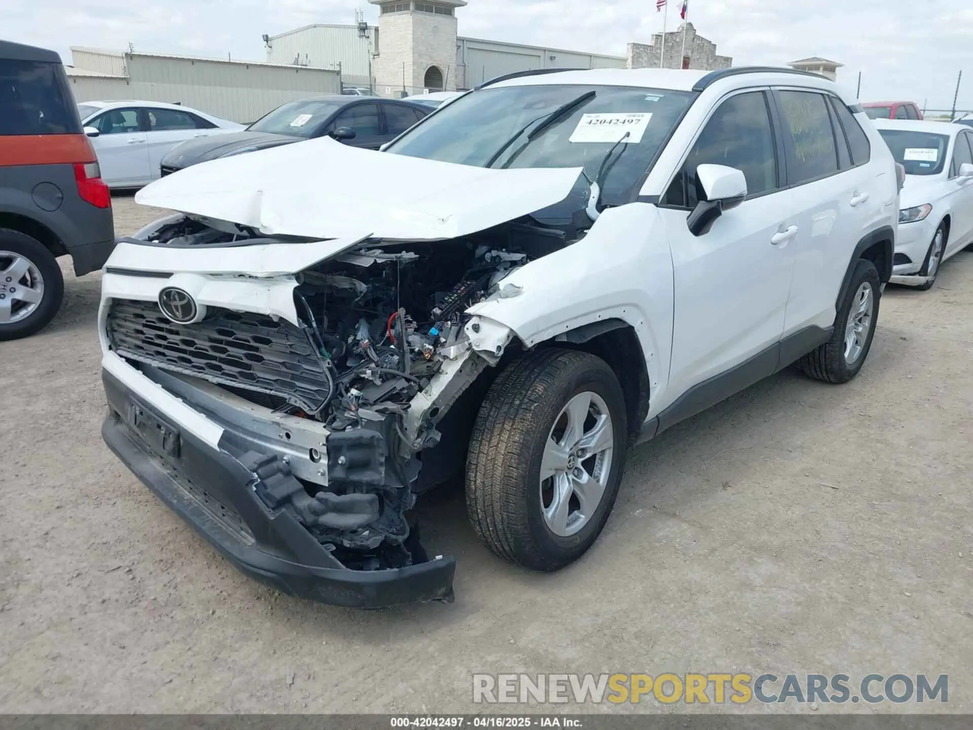 2 Photograph of a damaged car JTMW1RFV2MD065624 TOYOTA RAV4 2021