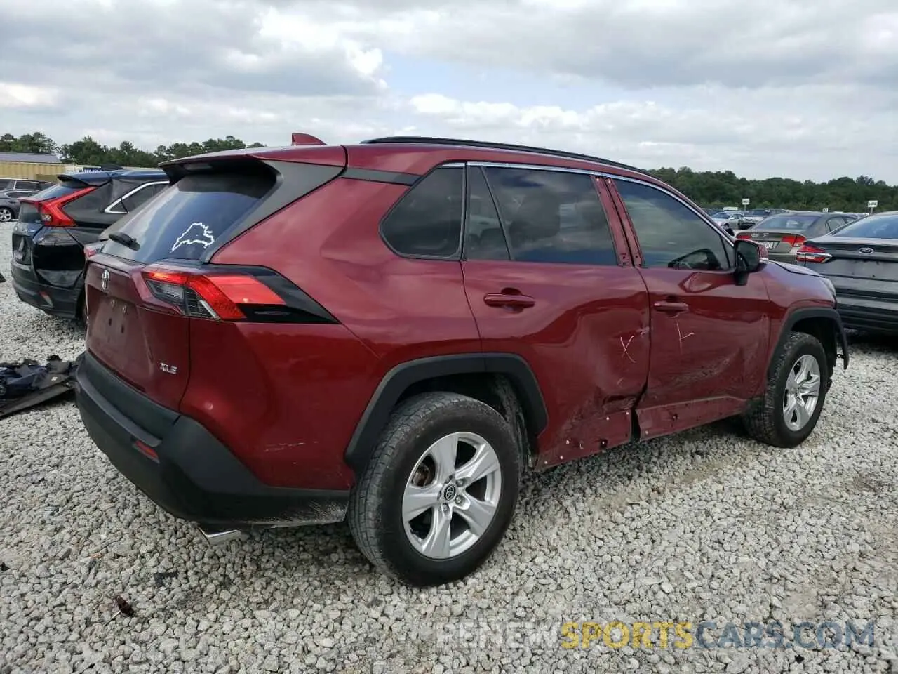 3 Фотография поврежденного автомобиля JTMW1RFV5MD064970 TOYOTA RAV4 2021