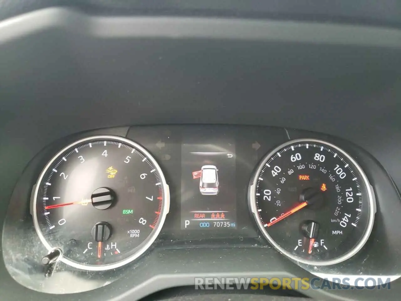 9 Фотография поврежденного автомобиля JTMW1RFV5MD064970 TOYOTA RAV4 2021